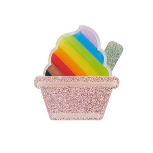 *Never worn* Ice Cream Acceptance Brooch from Erstwilder